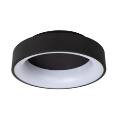 Lucide Plafonniere Mirage Zwart - LED - Ø 38 cm