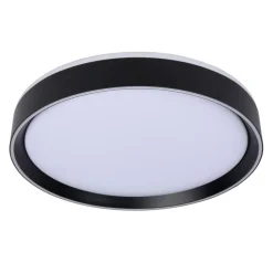Lucide Plafonniere Nuria Zwart - LED - Ø 40 cm