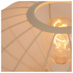 Lucide Tafellamp Corina Beige - E27 - Ø 40 cm