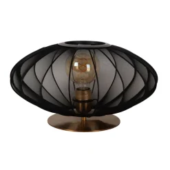 Lucide Tafellamp Corina Zwart - E27 - Ø 40 cm