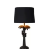 Lucide Tafellamp Extravaganza Coconut Zwart - E27 - 58 cm hoog