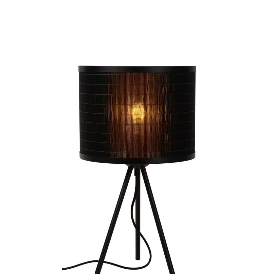 Lucide Tafellamp Tagalog Zwart - E27 - 45 cm hoog