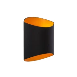 Lucide Wandlamp Diletta Zwart - G9 - 18 cm hoog