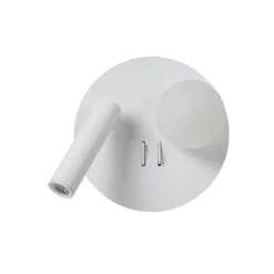 Lucide Wandlamp Matiz Wit - LED - Ø 17 cm