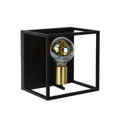 Lucide Wandlamp Ruben Zwart - E27 - 22 cm breed