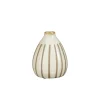 Mica Decorations Vaas Babette Crème - 16 cm hoog