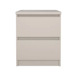 Nachtkastje Luna Taupe - 41x50x50 cm