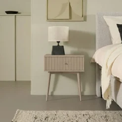 Nachtkastje Sem Taupe - 45x55x35 cm