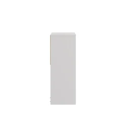 Opzetkast Boston Wit / Eiken - 123x65x24 cm