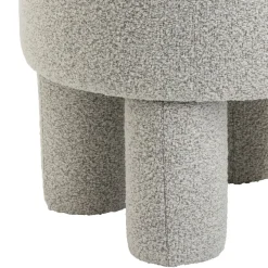 Poef Weslee Beige - Ø 50 cm