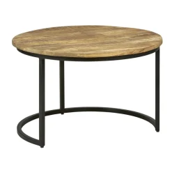 Salontafel Bemmel Naturel - set 3 stuks