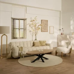 Salontafel Culemborg Naturel - 135x67 cm