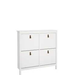 Schoenenkast Dallas Wit - 103x103x25 cm