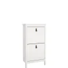 Schoenenkast Dallas Wit - 54x103x25 cm