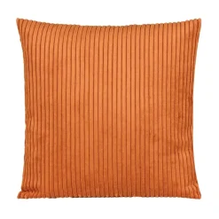 Sierkussen Ribbels Oranje - 45x45 cm