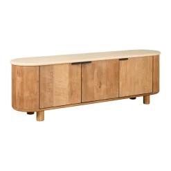 TV-meubel Doble Naturel - 170x55x40 cm