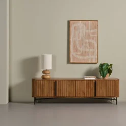 TV-meubel Rego Bruin - 177x50x40 cm