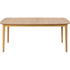 Uitschuifbare Eettafel Saga Naturel - 180/219x90 cm