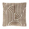 Unique Living Sierkussen Ziza Taupe - 45x45 cm