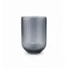 Vaas Mia Donkergrijs - 24 cm hoog