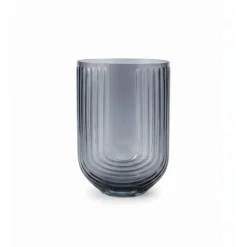 Vaas Mia Donkergrijs - 24 cm hoog