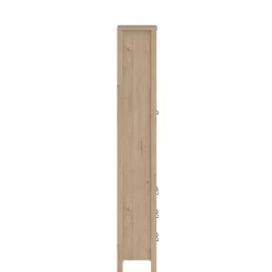 Vitrinekast Dallas Eiken - 79x199x33 cm