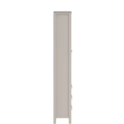 Vitrinekast Dallas Taupe - 79x199x33 cm