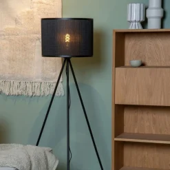 Vloerlamp Tagalog Zwart