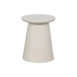 vtwonen Bijzettafel Button Wit - Ø 35 cm