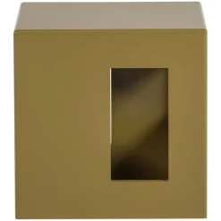 vtwonen Bijzettafel Modern Honinggeel - 40x40 cm