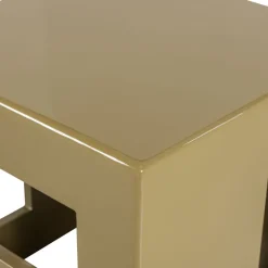 vtwonen Bijzettafel Modern Honinggeel - 40x40 cm