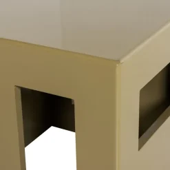 vtwonen Bijzettafel Modern Honinggeel - 40x40 cm