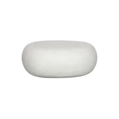 vtwonen Bijzettafel Pebble Wit - 65x49 cm