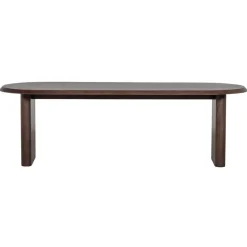 vtwonen Eettafel Ellips Bruin - 240x90 cm