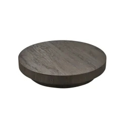 vtwonen Salontafel Shield Too Donkerbruin - Ø 100 cm