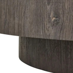 vtwonen Salontafel Shield Too Donkerbruin - Ø 100 cm
