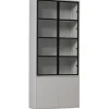 vtwonen Vitrinekast Basic Mist - 101x230x40 cm