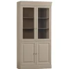 vtwonen Vitrinekast Chow Greige - 105x215x40 cm