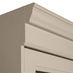 vtwonen Vitrinekast Chow Greige - 105x215x40 cm