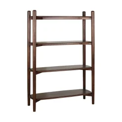 Wandkast Boogie Donkerbruin - 110x170x40 cm