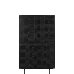 Wandkast Elvas Zwart - 90x160x45 cm