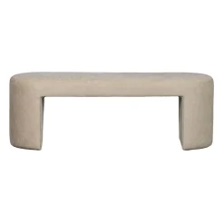 WOOOD Bank Jacob Beige - 130x46 cm