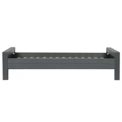 WOOOD Bed Dennis Staalgrijs - 90x200 cm