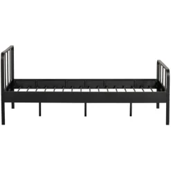 WOOOD Bed Mees Zwart - 120x200 cm