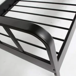 WOOOD Bed Mees Zwart - 90x200 cm
