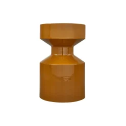 WOOOD Bijzettafel Ferry Honinggeel - Ø 30 cm