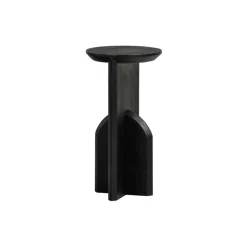 WOOOD Bijzettafel Kioni Zwart - Ø 30 cm