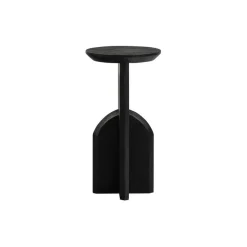 WOOOD Bijzettafel Kioni Zwart - Ø 30 cm