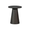 WOOOD Bijzettafel Maan Donkerbruin - Ø 40 cm
