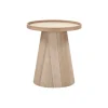 WOOOD Bijzettafel Maud Naturel - Ø 45 cm
